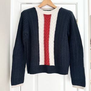 Preppy Colorblock Sweater